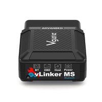Adaptador Vgate Vlinker MS ELM327 BT3.0 OBD2, herramienta de diagnóstico de coche para Android iOS Iphone