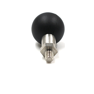 Adaptador de bola universal de 1 pulgada tamaño B con perno roscado macho de 1/4 para montaje de cámara - Product Image 4