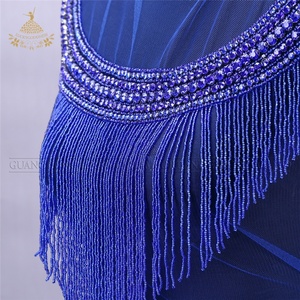 Rhinestone pha lê hạt rìa vai các bản vá lỗi đám cưới ăn mặc Rhinestone đính - Product Image 3