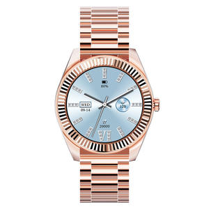 Montre connectée T38 avec écran AMOLED 1,19 pouces, mesure du rythme cardiaque et de l'oxygène sanguin par infrarouge, étanche IP68, autonomie de 21 jours - Product Image 1