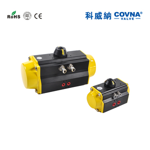 วาล์วบอลลม COVNA Plastic B2Bclearance Sale PVC วาล์วควบคุมลมแบบ Double Union พร้อมตัวกระตุ้นลม - Product Image 6