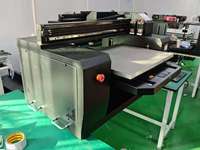 Mesin Cetak UV A2 XP600 Lampu LED Rotary Flatbed 5060 untuk Casing Ponsel, Akrilik, Logam, Botol Kaca, Printer DTF, dan Flex