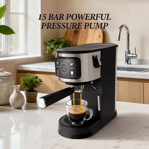 Máquina de Café Espresso OEM ODM, Sistema de Presión de 15 Bares, Pantalla Táctil LED, Diseño Compacto, Perfecta para el Hogar y la <span class=keywords><strong>Oficina</strong></span> - Product Image 6