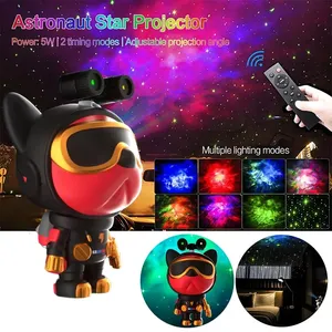 <span class=keywords><strong>Ciel</strong></span> <span class=keywords><strong>étoilé</strong></span> décorer veilleuse espace chien astronaute <span class=keywords><strong>galaxie</strong></span> étoile projecteur - Product Image 4