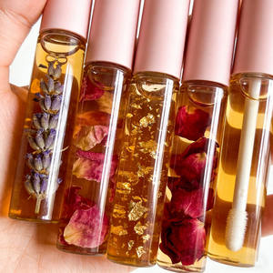 Huile à lèvres hydratante végane, gloss repulpant, saveur fruitée, marque privée OEM - Product Image 3