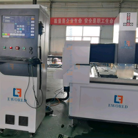 Machine de fraisage horizontale CNC pour verre, machine de fraisage de rainures pour verre, machine de perçage et de bordage pour charnières de verre de salle de bain