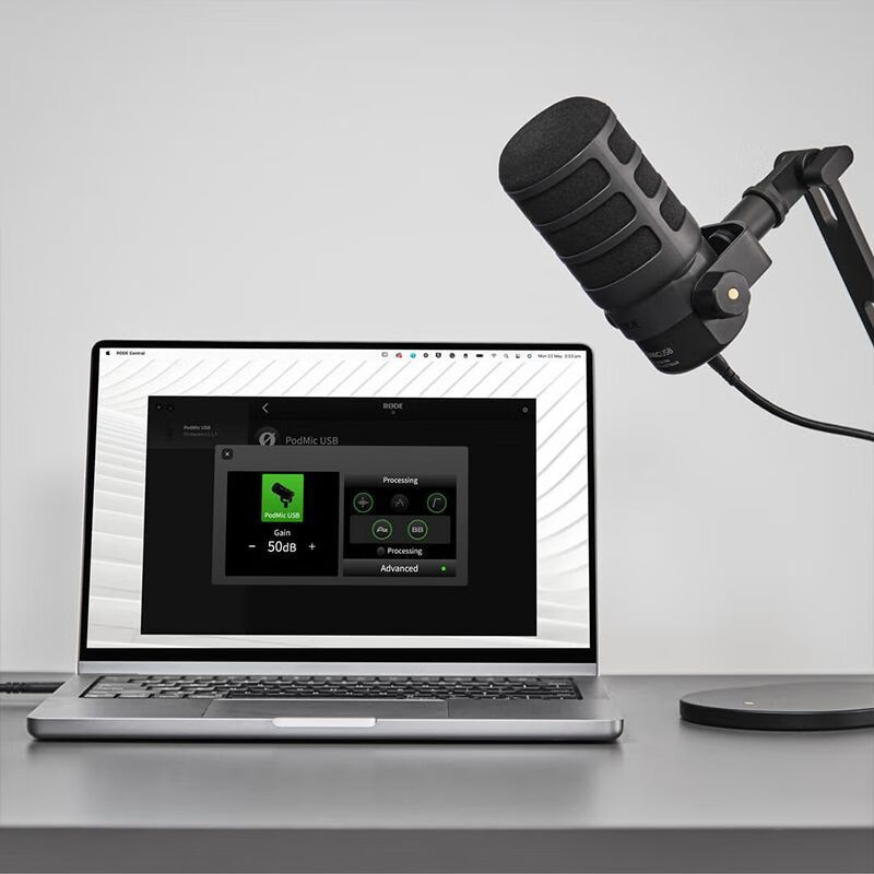 【お1人様1点限り】 RODE PodMicUSBプロフェッショナルムービングコイルコンデンサー 配信機器・PA機器・レコーディング機器