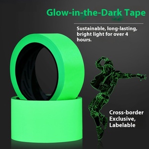 Vert Fluorescent Auto-Lumineux PET Matériau <span class=keywords><strong>Escalier</strong></span> Étape & Scène Avertissement Anti-Slip Logo <span class=keywords><strong>Bande</strong></span> Lumineux Stickler pour Positionnement - Product Image 3