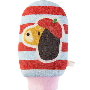 Bath Scrubber Glove Oval Polyester Back Scrubbing Tool For General Use - Product Image 5