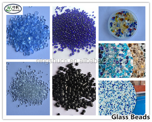 3-6ミリメートルColoredガラス集約のための小石Exposed Aggregate Landscape Concrete Flooring