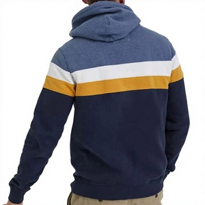 Sudadera con capucha para hombre, diseño profesional con tu logotipo, estilo urbano, mezcla de algodón, con panel, lo último en moda. - Product Image 2