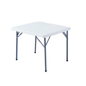 Venta Directa de Fábrica, Mesas de Picnic Comerciales de <span class=keywords><strong>Metal</strong></span> y Plástico, Mesa de Reuniones Cuadrada Industrial, Patas de Mesa Plegables de <span class=keywords><strong>Metal</strong></span> - Product Image 1