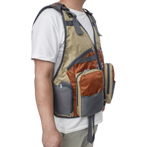 <span class=keywords><strong>Chaleco</strong></span> de <span class=keywords><strong>Pesca</strong></span> Transpirable con Múltiples Bolsillos y Malla, Talla Grande para Exteriores - Product Image 2