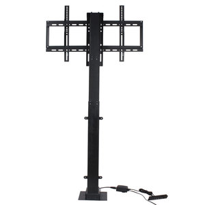 HILLPORT <span class=keywords><strong>TV</strong></span> staffa di sollevamento elettrico a parete regolabile in altezza <span class=keywords><strong>TV</strong></span> di montaggio adatto <span class=keywords><strong>per</strong></span> 26 a 65 pollici <span class=keywords><strong>supporto</strong></span> <span class=keywords><strong>TV</strong></span> telaio da pavimento - Product Image 6