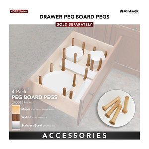 <span class=keywords><strong>Organizzatore</strong></span> Divisorio per <span class=keywords><strong>Cassetti</strong></span> Pegboard, Adattabile su Misura, per Armadietti da <span class=keywords><strong>Cucina</strong></span> in Legno, Porta Utensili, <span class=keywords><strong>Pentole</strong></span> e Piatti - Product Image 3