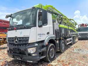 Yüksek verimli <span class=keywords><strong>Zoomlion</strong></span> 63m beton pompası kamyonu 200m ³/h 7RZ 6 bölümlü Scania şasi - Product Image 2