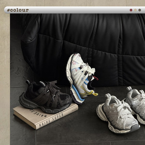 <span class=keywords><strong>Scarpe</strong></span> sportive XSHX Paris Heavy Industry Dirty Torre in EVA e gomma con doppio cinturino a ragno e chiusura in velcro per ragazzi e ragazze, ideali per l'autunno - Product Image 3