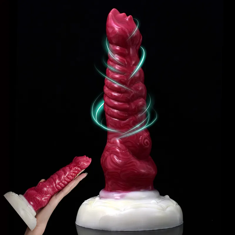 NNSX5026 hellfire renkli juguetes sexuales 7.99 inç congestive dildos yocy fantezi serisi ejderha kauçuk penis kadınlar için