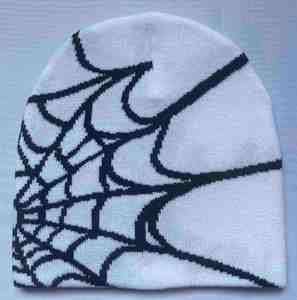 Outdoor Spider Pattern <b>Wool</b> Acrylic Knitted <b>Hat</b> Women <b>Beanie</b> Winter Warm <b>Beanies</b> Men Casual Skullies Promotion Gift Comfortable - Product Image 2