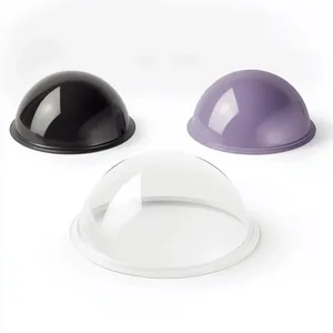 ケーキ用クリアまたはカラーアクリルカバードーム、直径10cm～180cm、工芸用プラスチック半球ドーム - Product Image 4