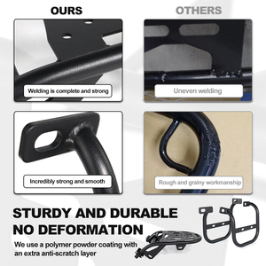 Waximoto compatible avec <span class=keywords><strong>Honda</strong></span> Ruckus 50 Zoomer 2003-2024, <span class=keywords><strong>porte</strong></span>-bagages arrière de rechange, support de sacoche, support de <span class=keywords><strong>top</strong></span> <span class=keywords><strong>case</strong></span> - Product Image 5