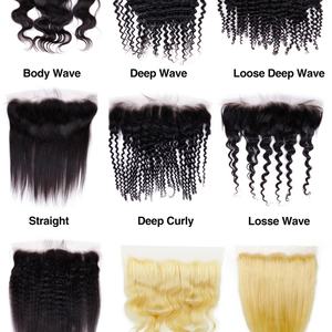 FH HD Lace Closure 4X4 613 Blonde <b>Human</b> <b>Hair</b> <b>Extensions</b> 13X4 Brazilian 100% Unprocessed <b>Human</b> <b>Hair</b> Frontal - Product Image 5