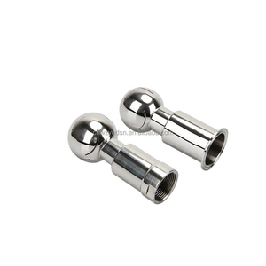 YODSN Rotary Spray Ball <strong>Pressure</strong> Washer for Stainless Steel 304 CIP <strong>Tank</strong> Cleaning Sponge Ball Threaded Pipe Connection Casting - Product Image 1