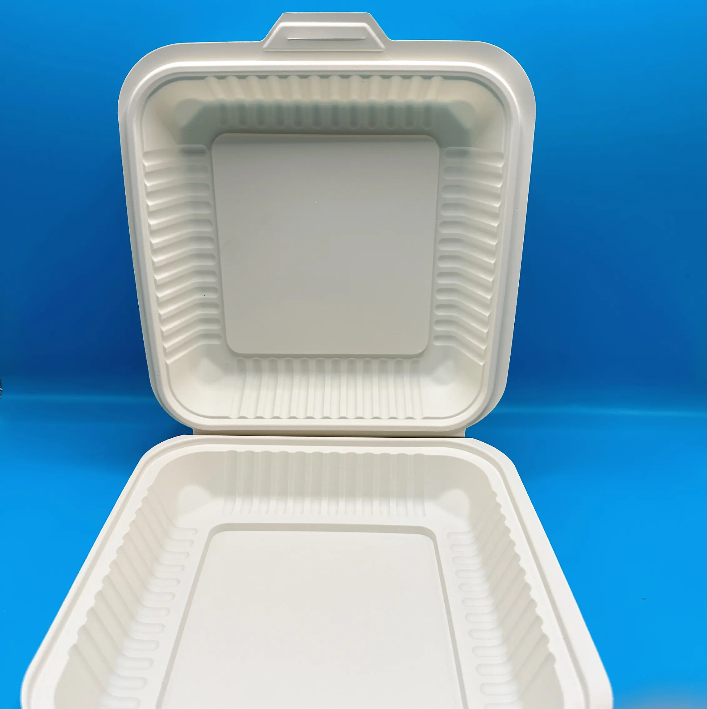 Natuurlijke Kleur Pp Lade Magnetron Wegwerp Bento Lunch Eten Afhaaldoos Catering Food Box To-Go Container