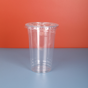 700ml di plastica Usa E Getta PP diviso boba tazze di tè con coperchio due sapori da asporto tazza - Product Image 3