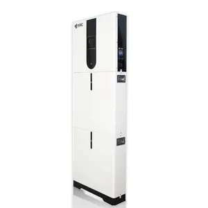 Almacenamiento de energía apilable 48V 100ah 10kw Batería inversor Turbina eólica Sistema de energía solar Batería Lifepo4