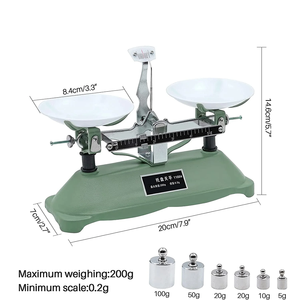 Physik experiment Lehrmittel hochpräzise mechanische Schale chemische Balance Physik Laborgeräte Balance Tabelle - Product Image 3