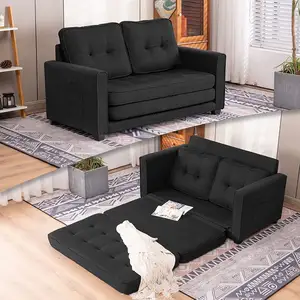 Convertible Sofa Bed for Living Room Twin Folding Couch Bed for Small Spaces Modern Fold Out Couch Floor