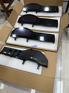 Baoshang 12.3 Màn hình Kép <span class=keywords><strong>Android</strong></span> Car GPS navigation LCD Bảng điều khiển công cụ hiển thị kỹ thuật số cụm cho Audi Q7 06-09 /10-15 - Product Image 2