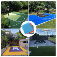 Suelo Deportivo Profesional de Vinilo Encastrable de Alta Resistencia para Baloncesto, Superficie Plana, para Escuelas y Centros Deportivos