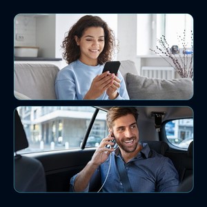 Cable de Carga Rápida 3A Tipo-C para iPhone, Bancos de Energía, Conductor de Cobre Puro, Cubierta de TPE, Blindaje Trenzado, Directo de Fábrica - Product Image 6