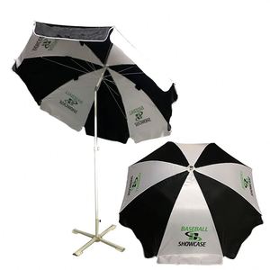 Outdoor Beach <b>Sun</b> <b>Shade</b> Waterproof Universal Adjustable Double Layer <b>Sun</b> Umbrella with Digital Printing and Custom Logo - Product Image 3