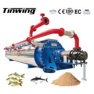 बड़ी मात्रा के लिए सतत औद्योगिक मछली खाना उत्पादन लाइन मशीन - Product Image 6