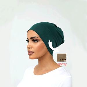 Chống-trượt nhỏ giọt lớp phủ Muslim undercap Ice Cotton Stretchable nắp bên trong cho độc quyền cung cấp cho Úc - Product Image 1