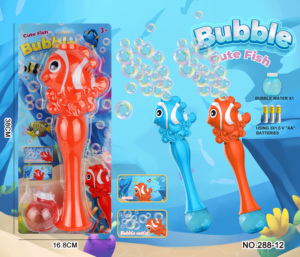 Bâton de baguette à bulles Licorne arc-en-ciel Épée à bulles de musique lumineuse en plastique - Product Image 1