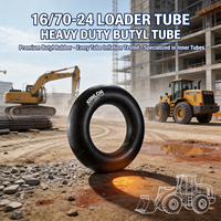 Heavy-duty 16/70-24 Butyl Inner Tube, Equipped with TR179A Valve, Suitable for Wheeled Loaders