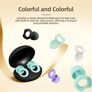Nouveau design bouchons d'<span class=keywords><strong>oreille</strong></span> antibruit bouchons d'<span class=keywords><strong>oreille</strong></span> en silicone haute fidélité Protection auditive réutilisable pour la réduction du <span class=keywords><strong>bruit</strong></span> du sommeil - Product Image 6