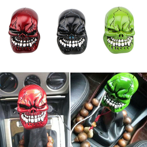 Pomello <span class=keywords><strong>del</strong></span> <span class=keywords><strong>Cambio</strong></span> Modificato a Forma di Teschio Rosso, <span class=keywords><strong>Leva</strong></span> <span class=keywords><strong>del</strong></span> <span class=keywords><strong>Cambio</strong></span> Universale per Auto - Product Image 6