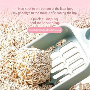 Litière pour chat en tofu biodégradable avec bentonite, contrôle des odeurs, agglomération rapide, faible poussière, sûre et écologique pour les chats - Product Image 3