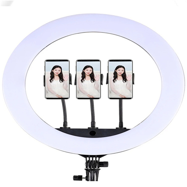360 Rotation Wall Light HQ-21N LED Selfie Ring Light Ring 21inch Photographic Lighting