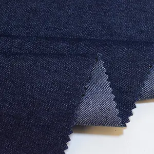 斜纹编织10S 9oz 65% 棉33% 涤纶<span class=keywords><strong>2</strong></span>% 氨纶弹性牛仔面料牛仔裤 - Product Image 1