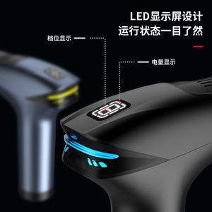 Nouveau pistolet de massage électrique HB 001, moteur sans balais, 1600 3800 tr/min, fonctionnement silencieux pour le soulagement musculaire et le massage du cou - Product Image 5