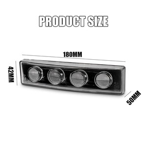 LED Sunvisor Lights for <strong>Scania</strong> G360 G400 G440 G480 P310 P320 P340 <strong>P360</strong> P380 P400 P420 R470 R500 R560 R620 R730 1798980 1910437 - Product Image 2