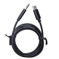 Nouveau câble audio en nylon PVC à bas prix, USB Type-C vers 3,5 mm AUX pour HDTV, écouteurs, haut-parleurs et téléphones mobiles
