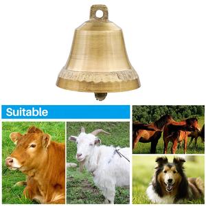 Campanas <span class=keywords><strong>de</strong></span> <span class=keywords><strong>Pastoreo</strong></span> para Ganado Vacuno, Caballos, Ovejas y Perros, Material <span class=keywords><strong>de</strong></span> Cobre, Sonido Nítido, Antipérdida, Campanas Antiguas para el Cuello <span class=keywords><strong>de</strong></span> las Vacas - Product Image 4