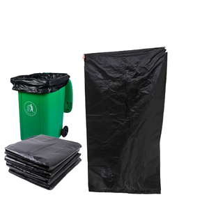 Sacs poubelle en plastique PE robuste pour les déchets ménagers de cuisine, sacs poubelle imprimés avec logo pour l'emballage - Product Image 6